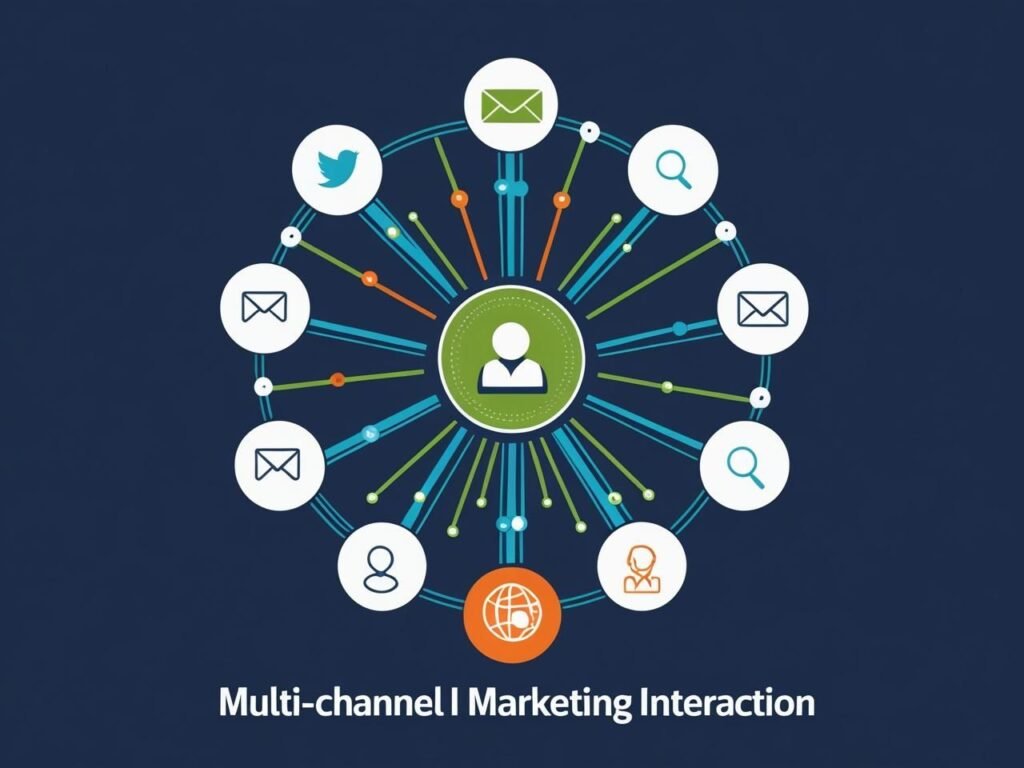 Multi-channel digital marketing with immersive user experiences